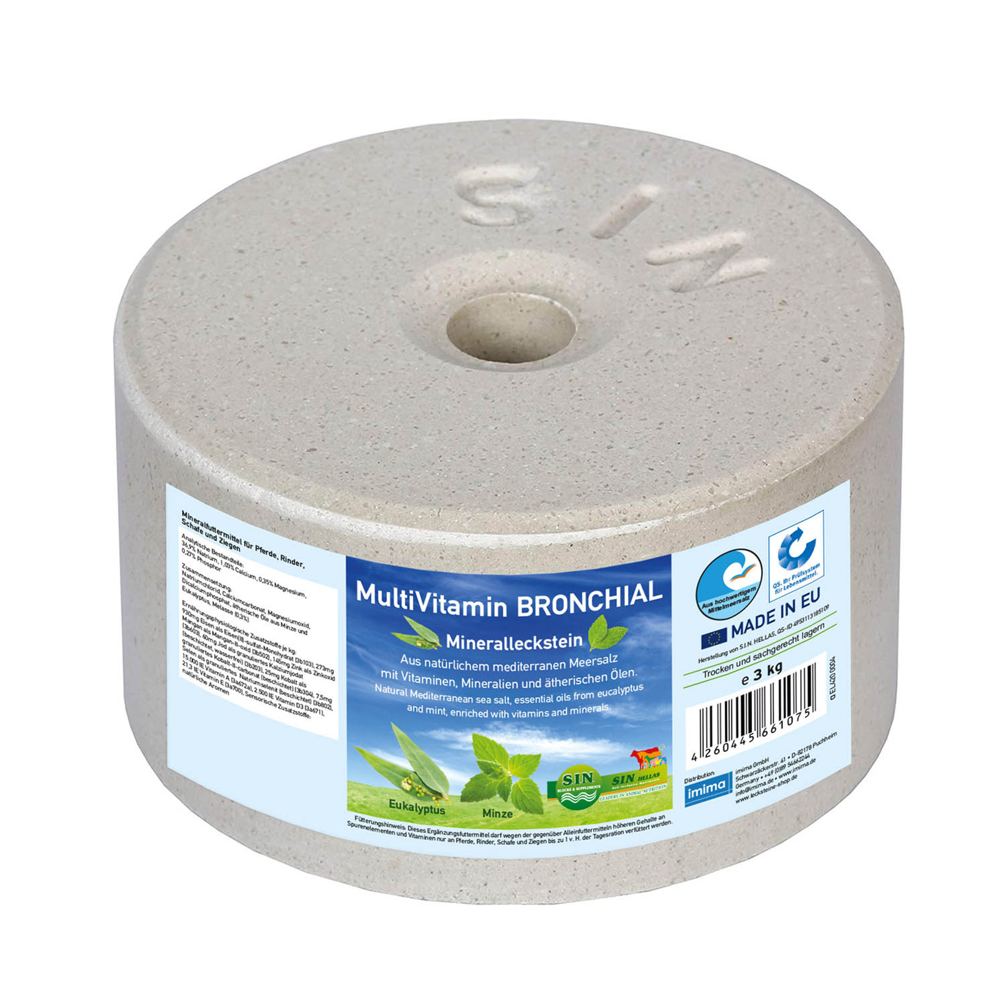 MultiVitamin lecken Bronchial Pferd 3kg