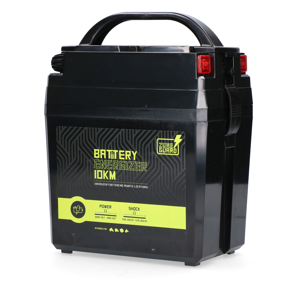 Batterij-apparaat 10 km zwart