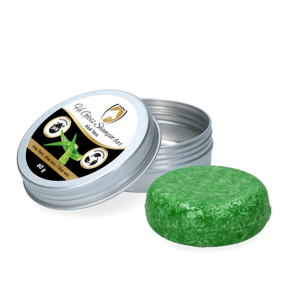 Shampoo bar Aloe Vera for horses