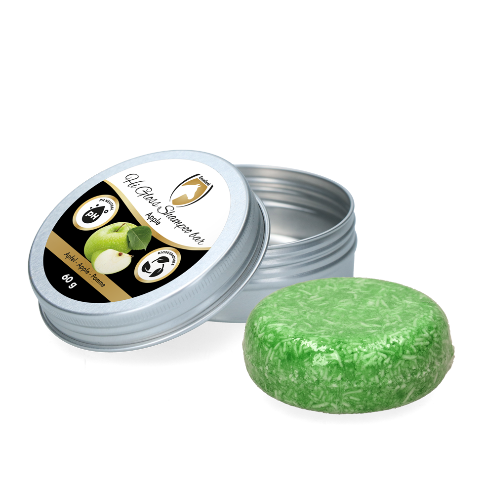 Shampoo bar Appel voor paarden