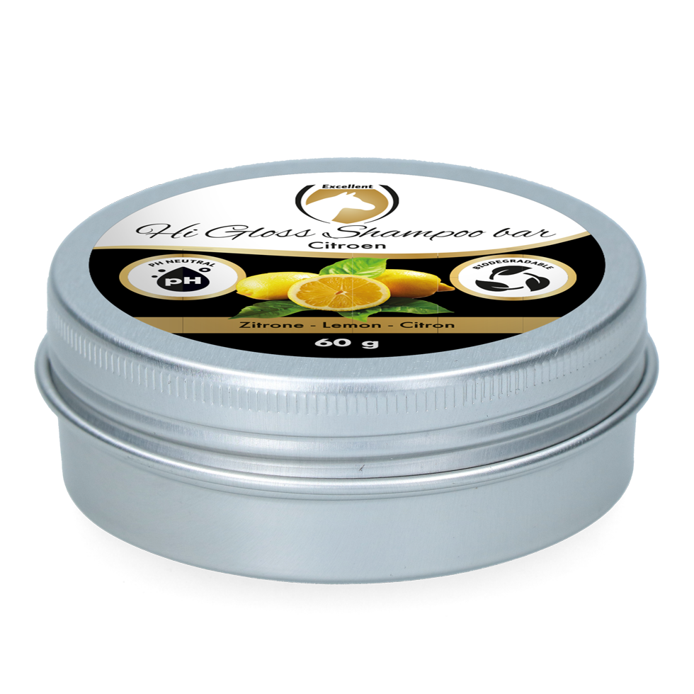 Shampoo bar Zitrone  fur Pferde