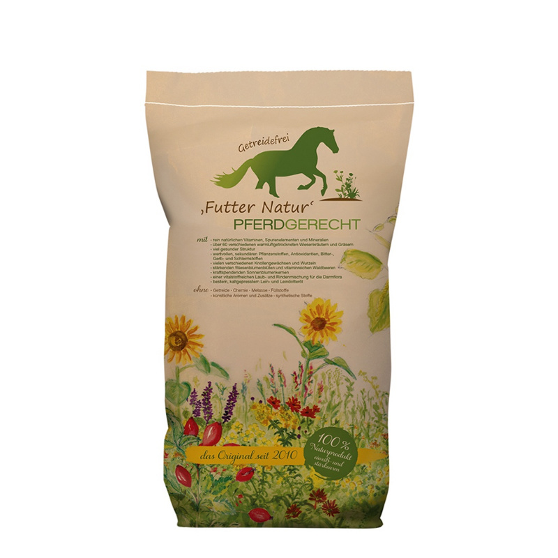 Pferdgerecht Futter Natur 15kg muesli