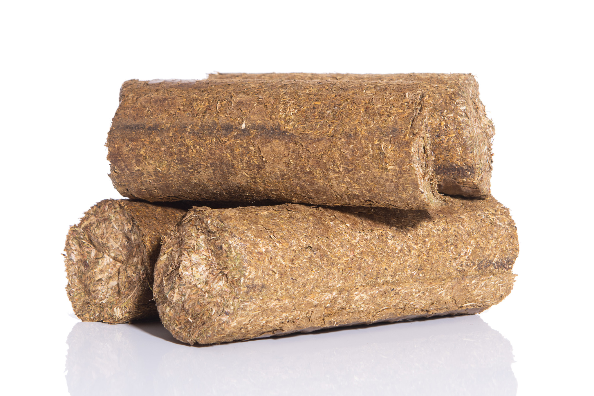 Hooi knabbelblok voor paarden