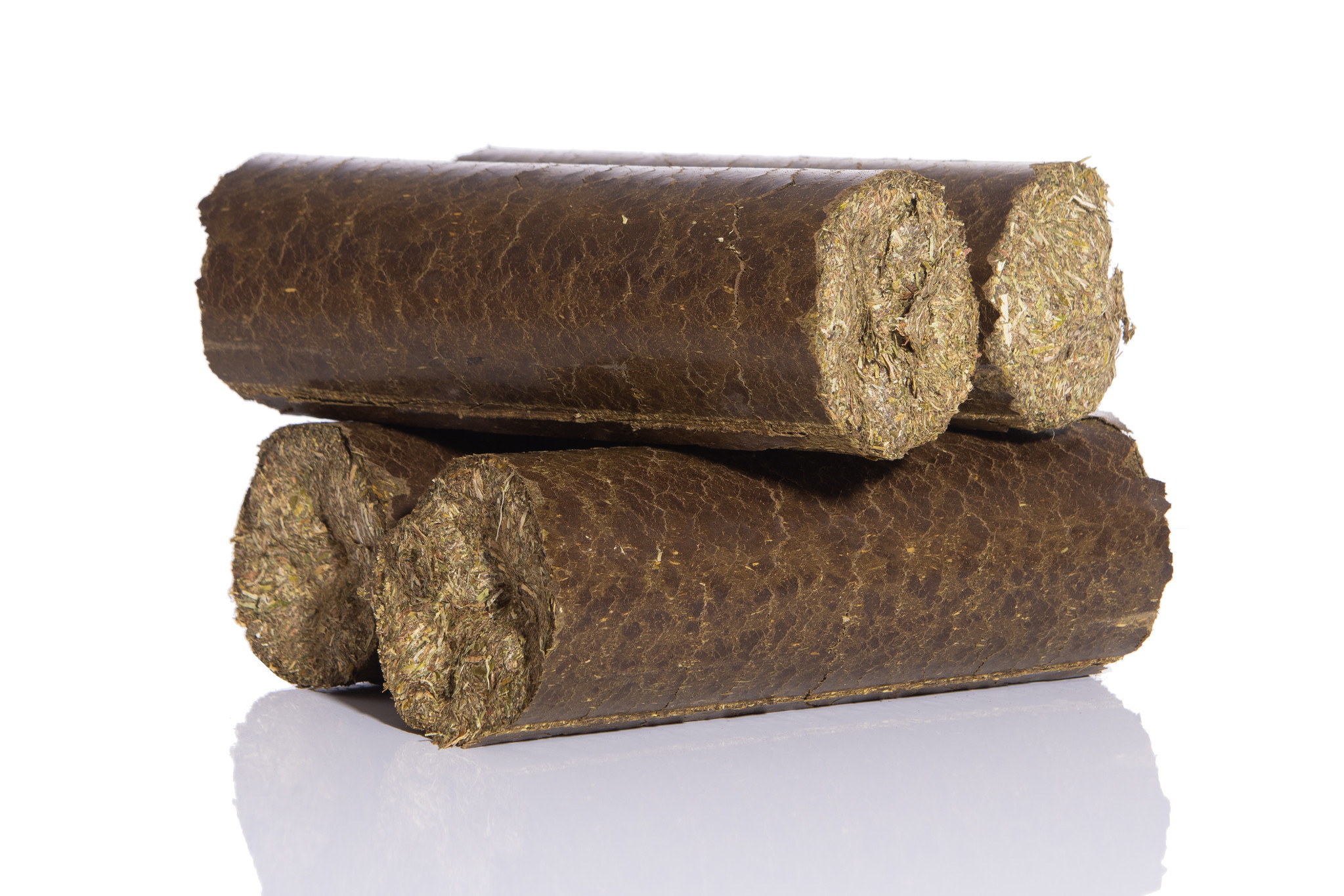 Luzerne hooi knabbelblok für Pferde