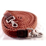 FRA Gabi platte touwteugel 3 meter in rood of zwart