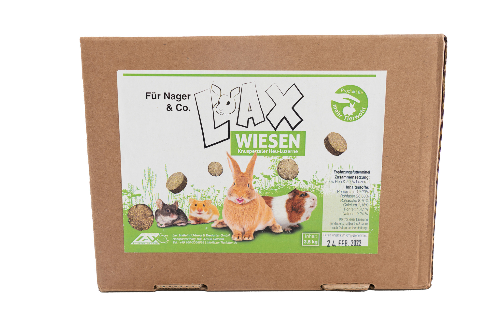 Wiese Knuspertaler fur Nager