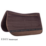 Westernpad met inlages met shimp