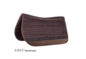 Westernpad met inlages