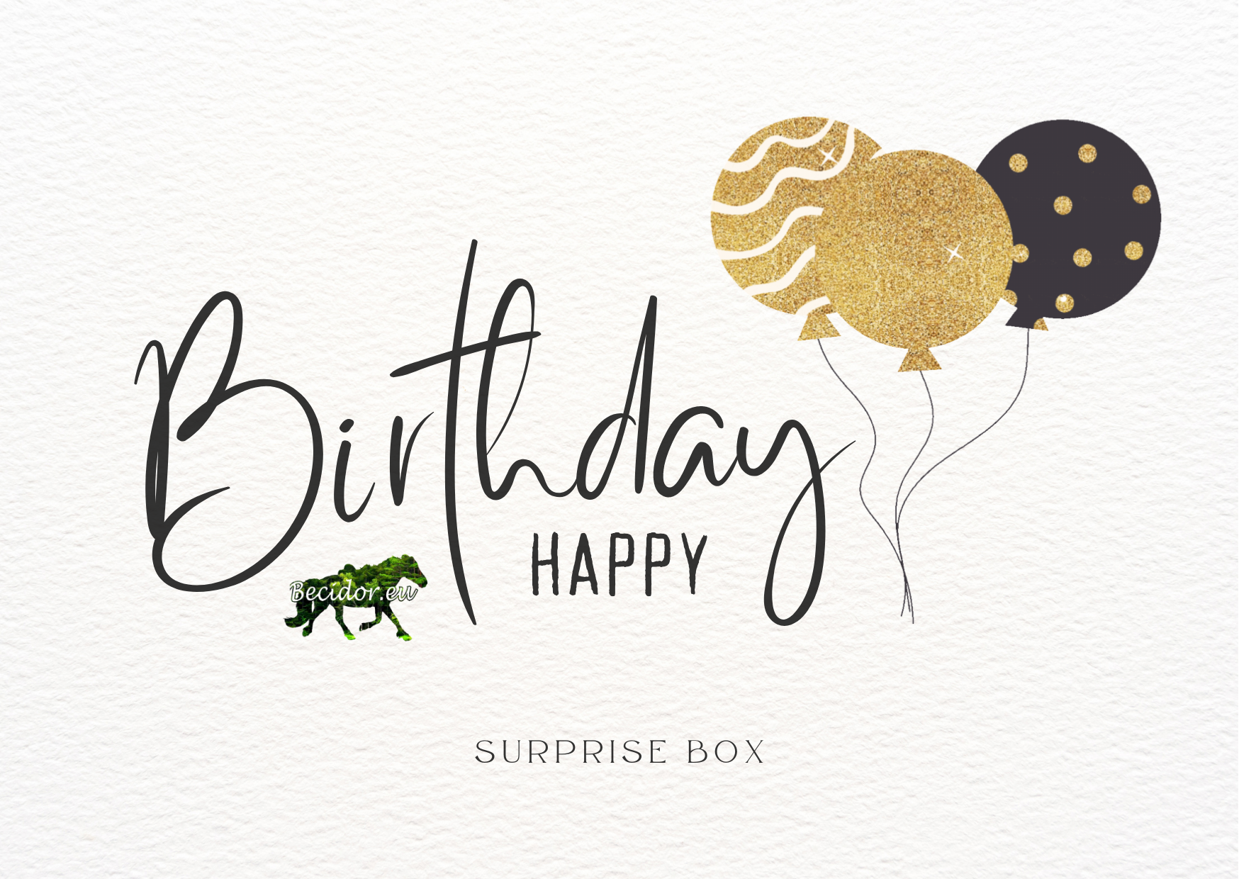 Surprise cadeaubox