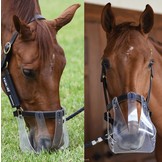 Grazing muzzle flexible and ventilating