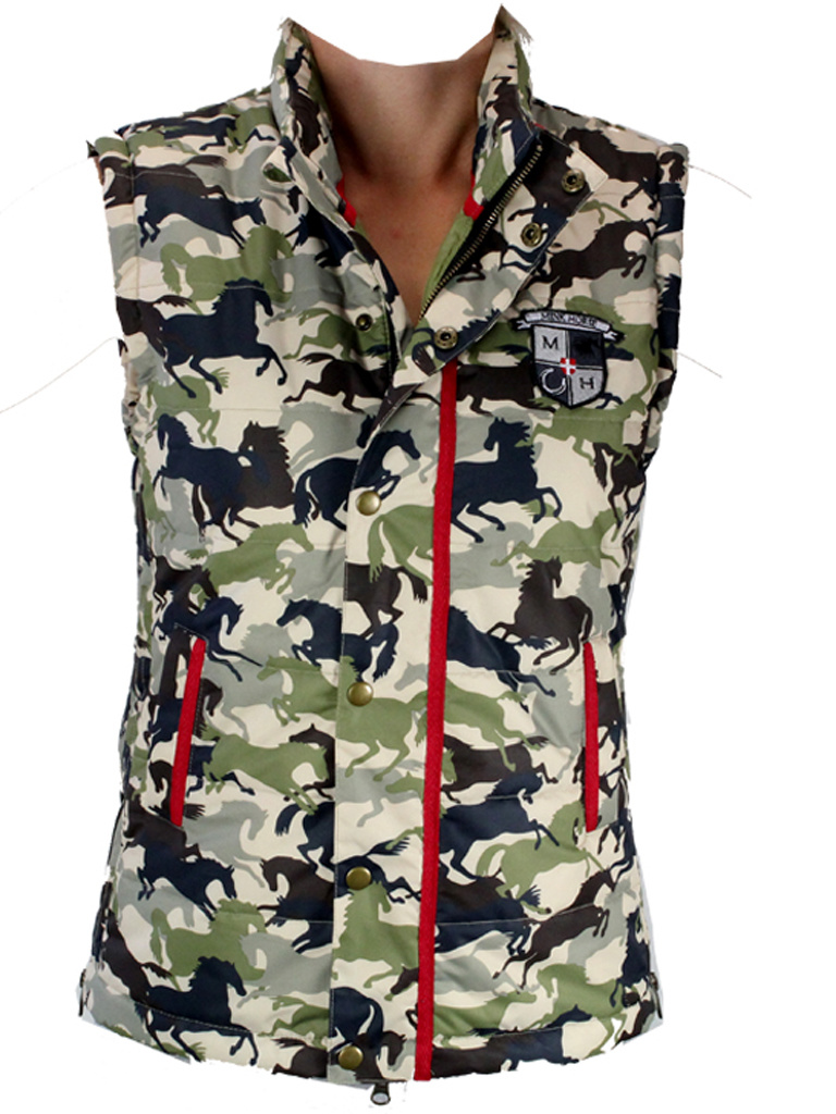 Bodywarmer camouflage 36