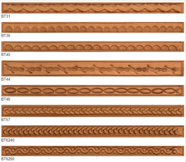 Soft Feel Baroque bridle tooling leather