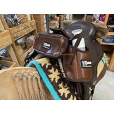 Kleine Satteltasche cordura Leder