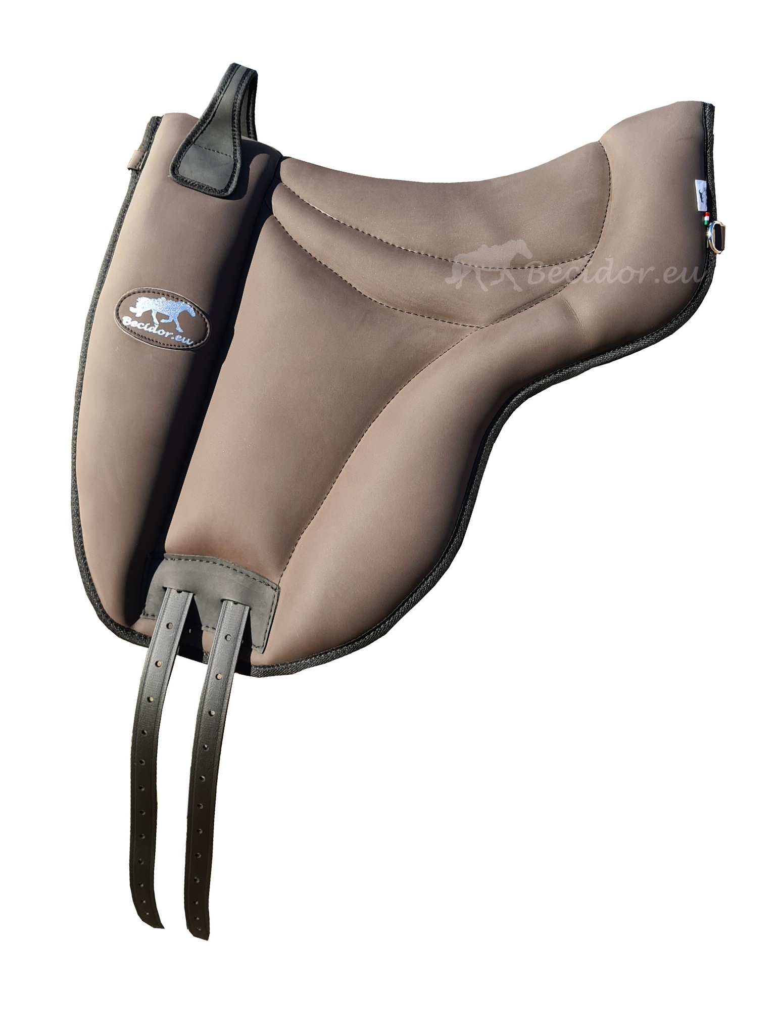 Vegan bareback pad grip bottom