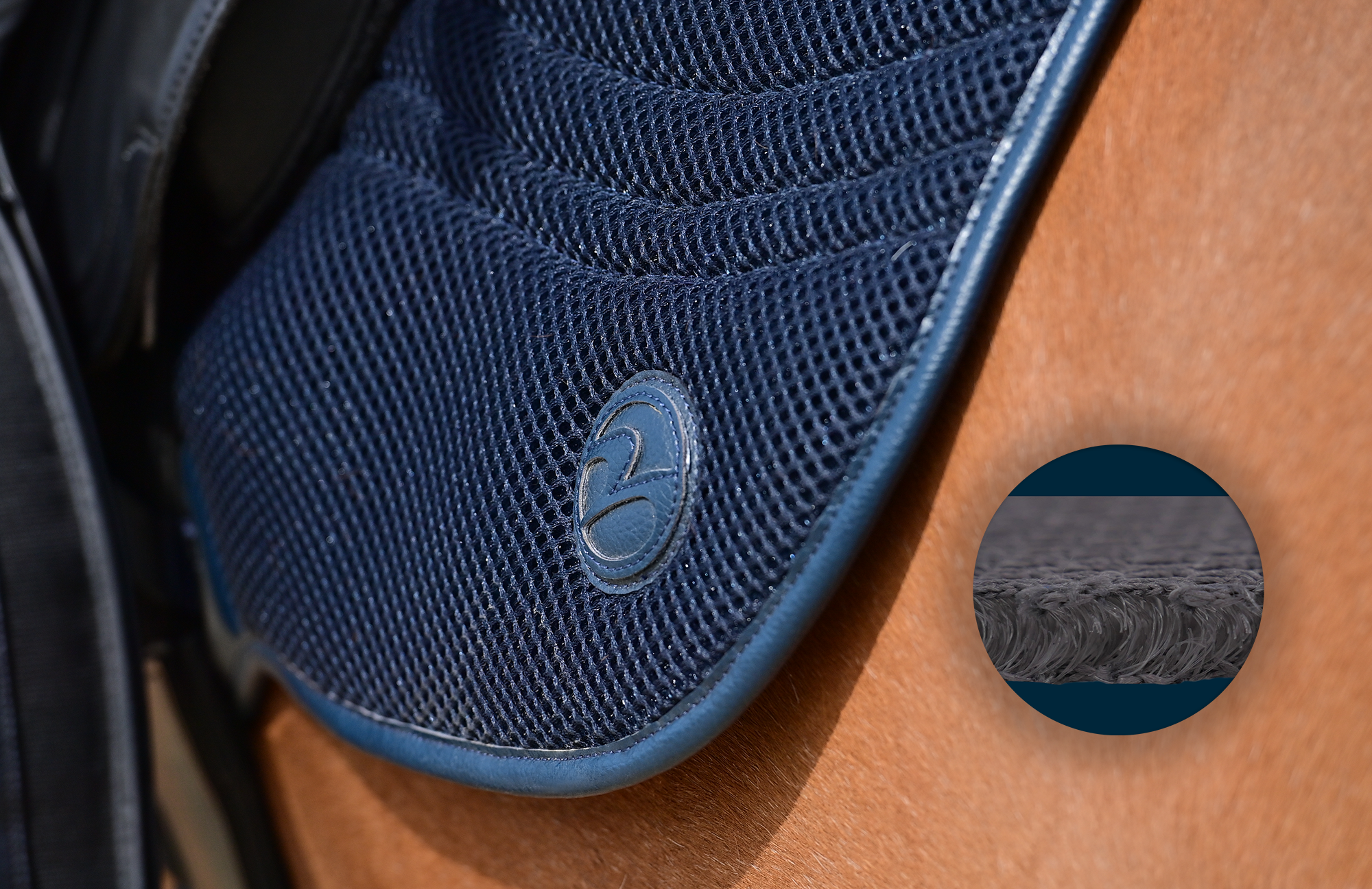 Boomlooszadeldekje 3D Air Effect Flexi met inlages