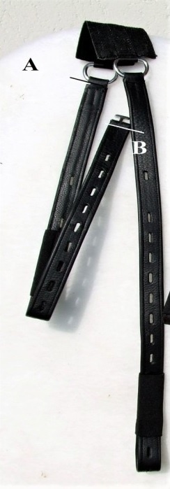 Mono T stirrup leathers vegan