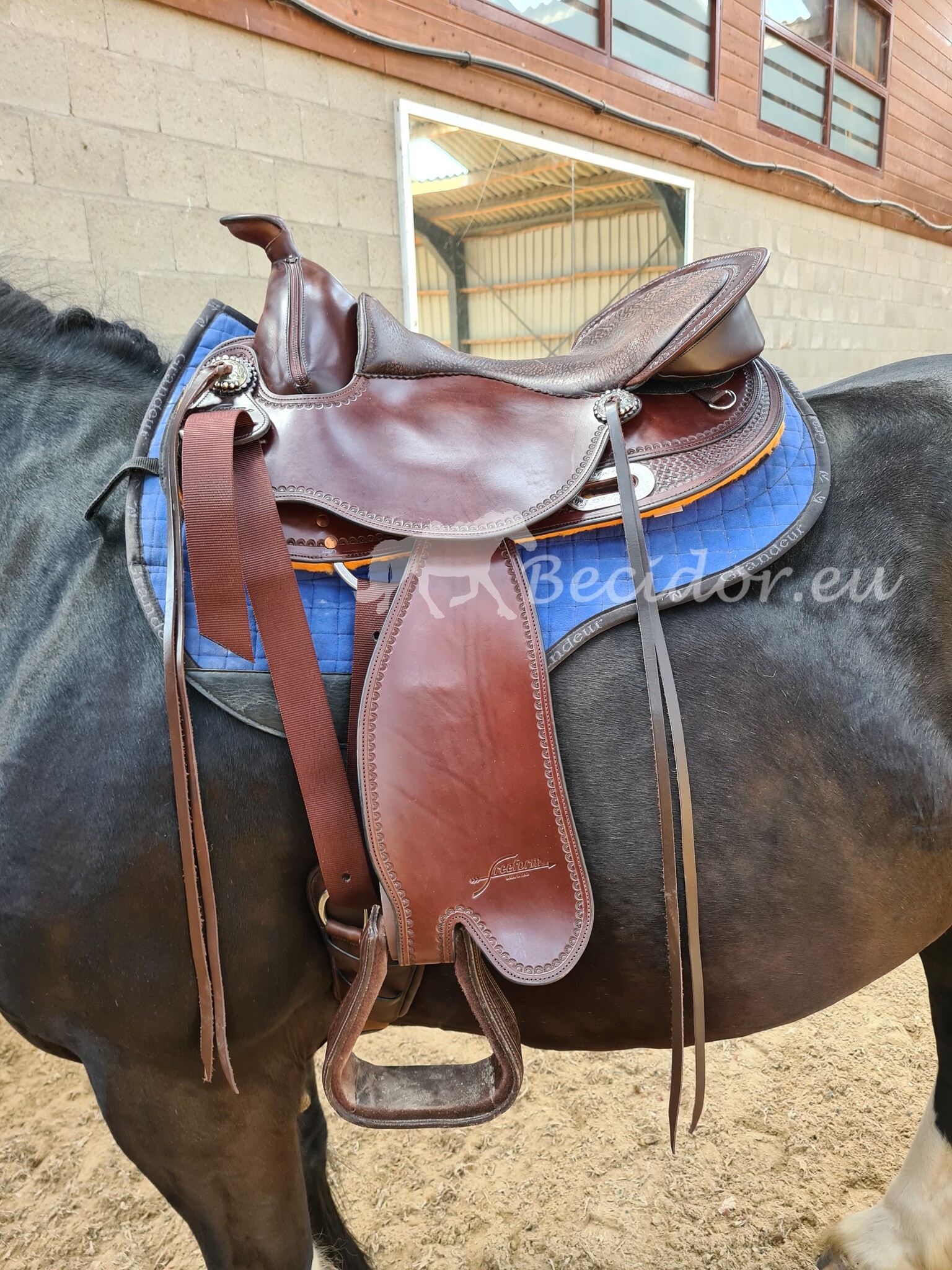 Allround westernzadel met zitting