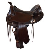 Virginian Westernsattel mit Sitz