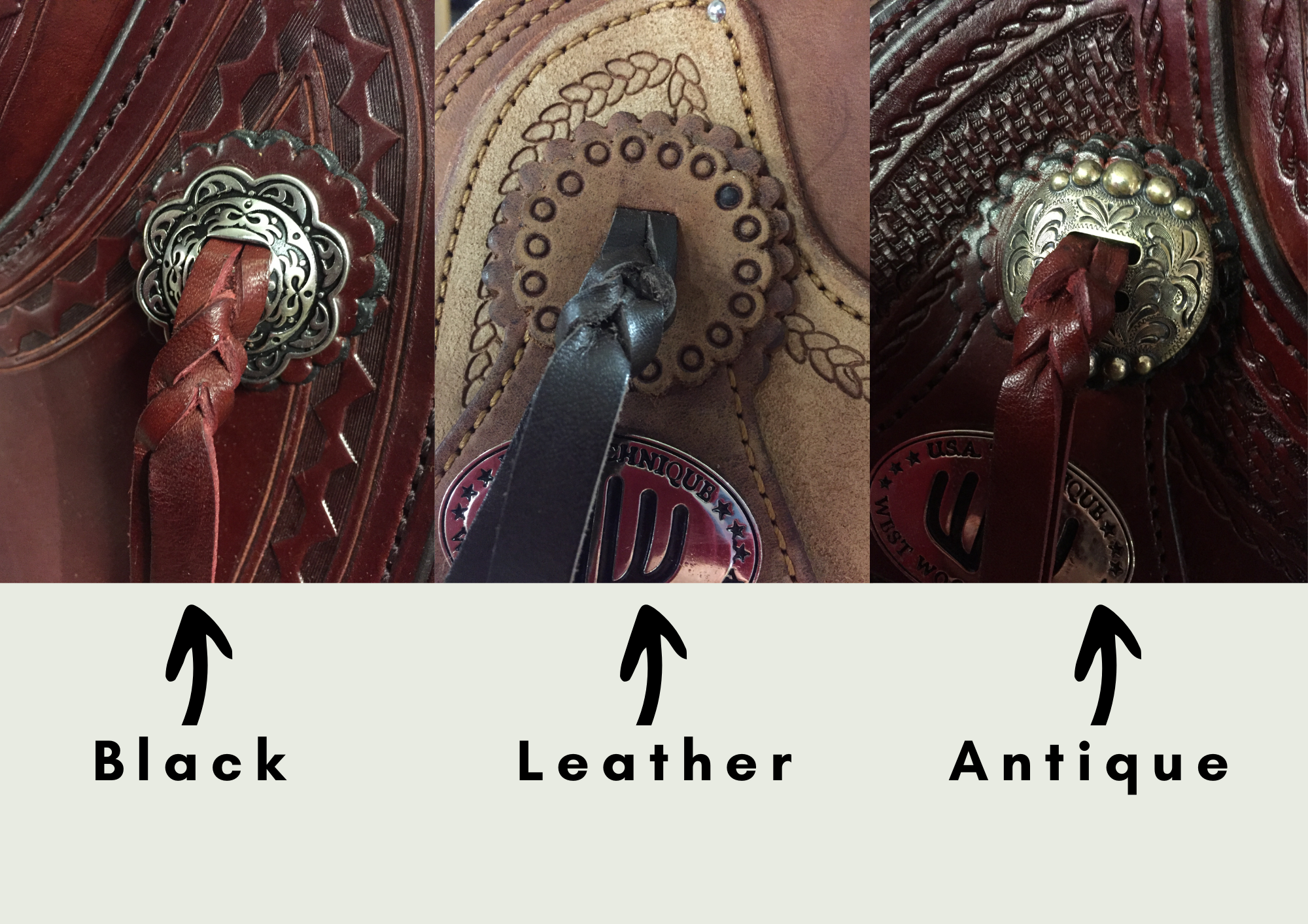 Small butterfly western saddle with seat