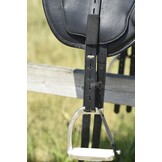 Stirrup leather covers elastic