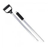 Shaft for manure fork with handles