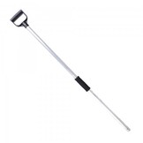 Shaft for manure fork with handles