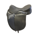 Dressage Sitz mit langes Sattelblad ohne Basis