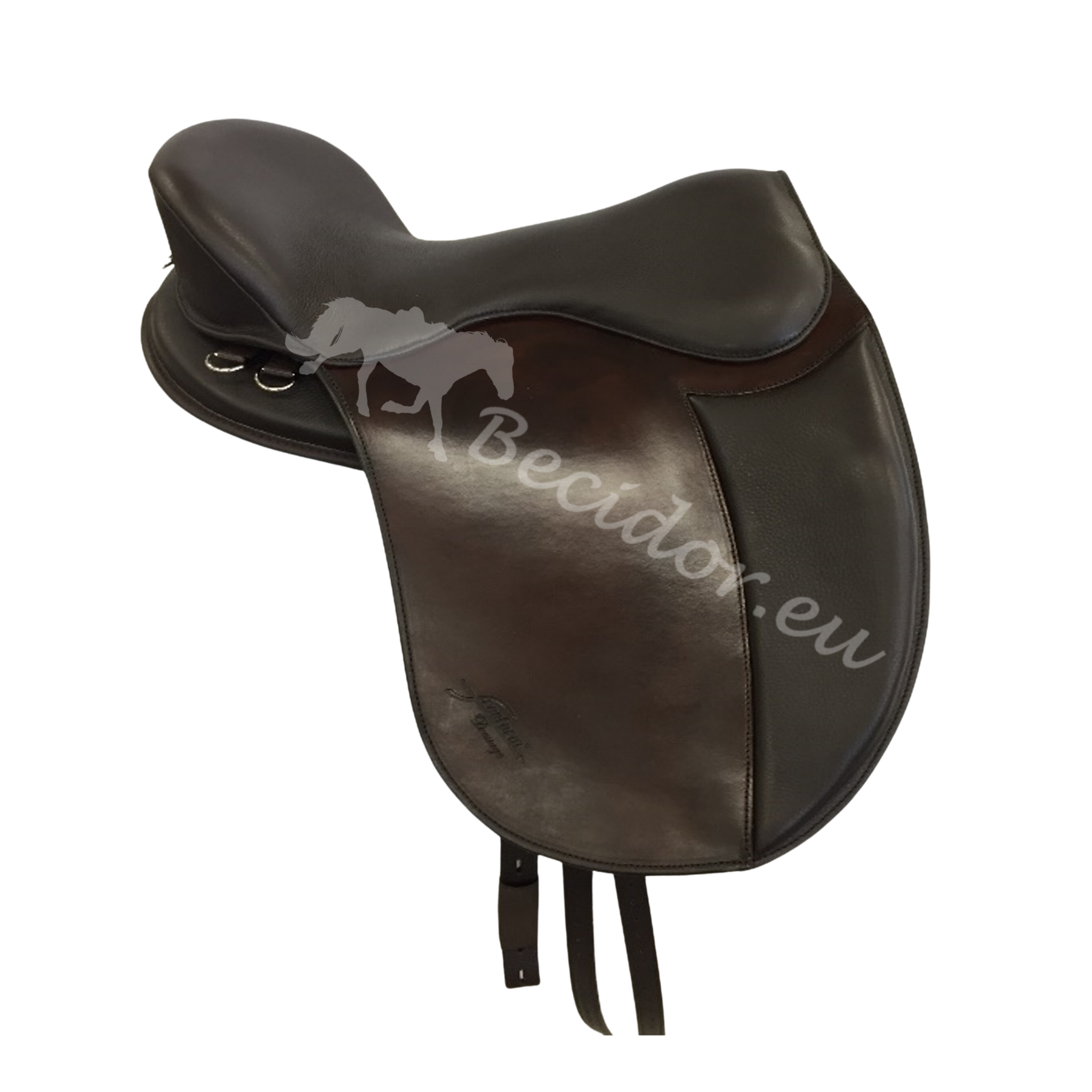 Dressage Sitz mit langes Sattelblad ohne Basis