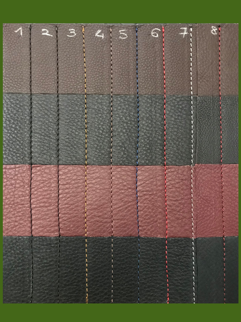 Dressage seat with long saddle flaps without base