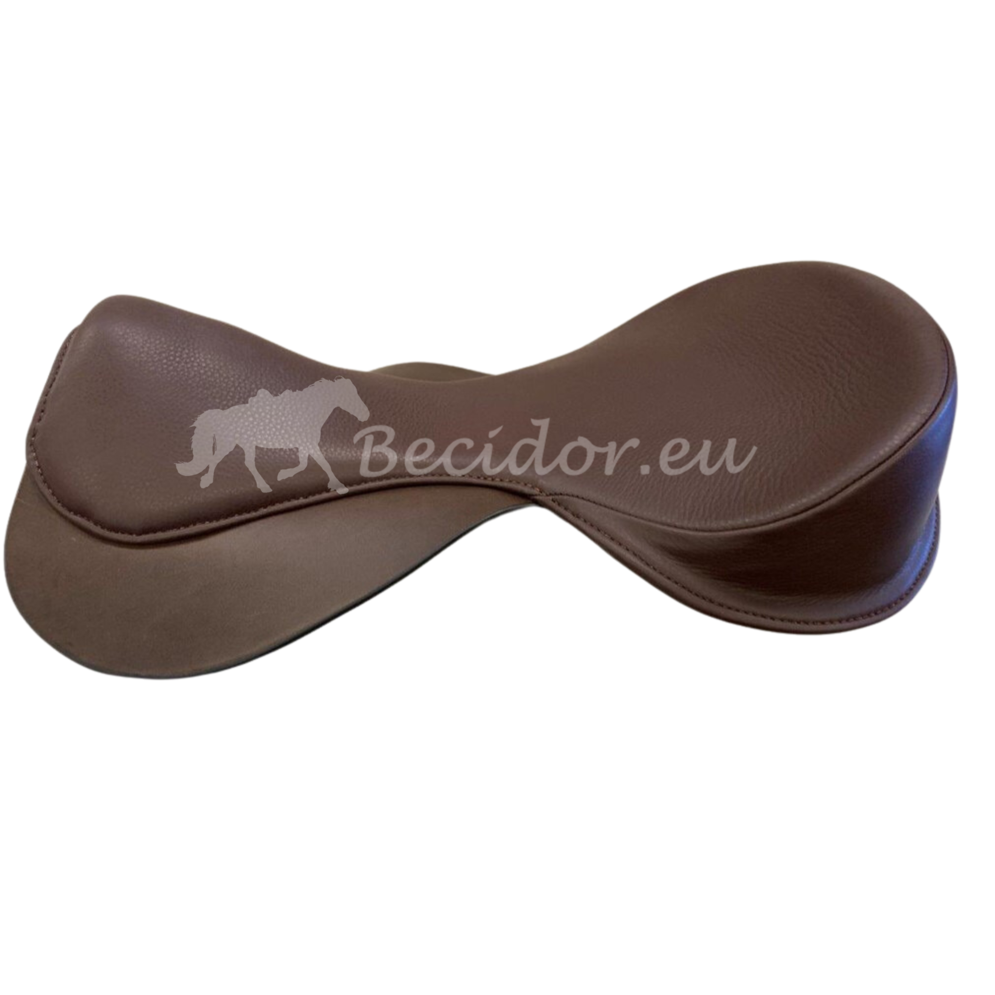 Classic seat with small saddle flaps without base