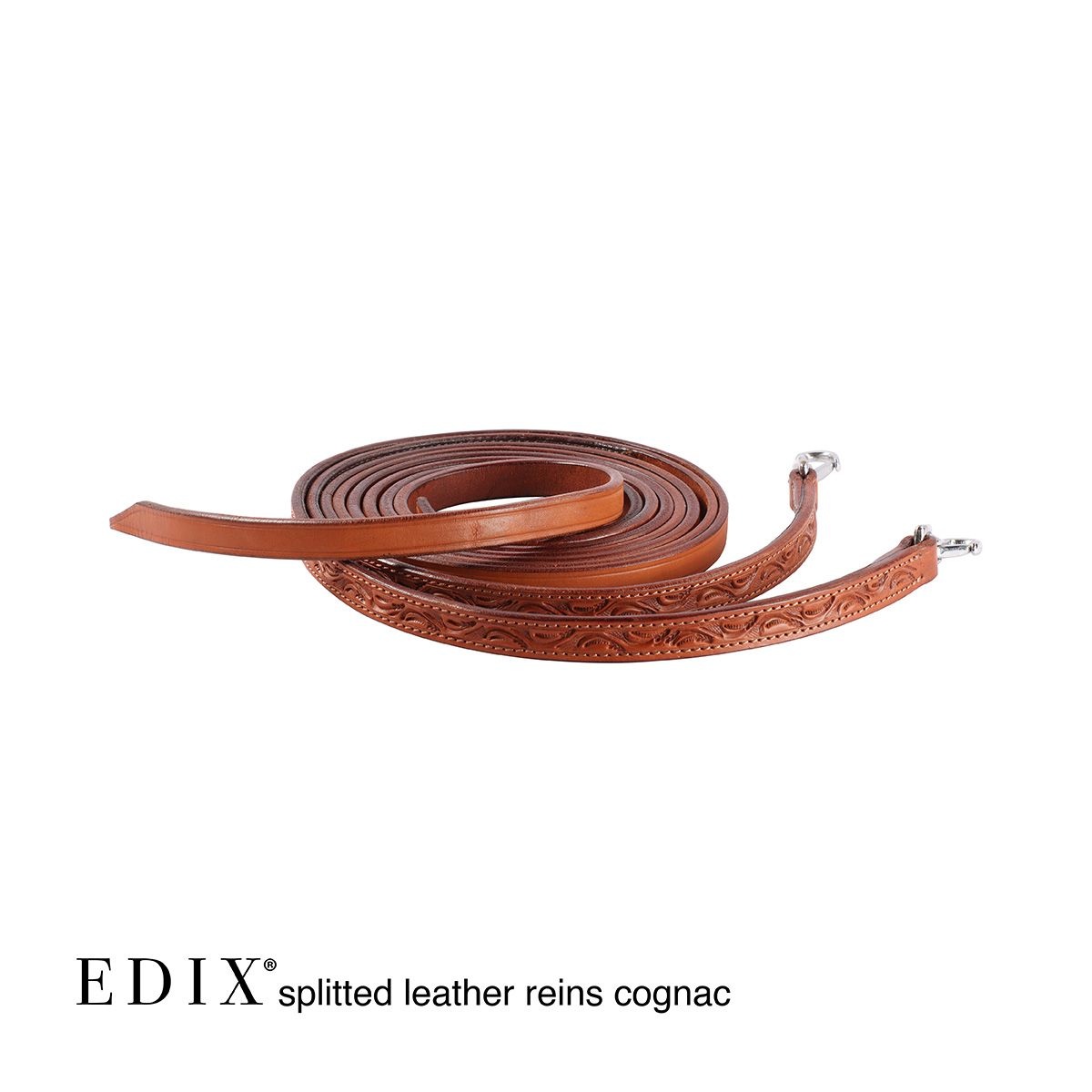 Rose Leder Western Zugel