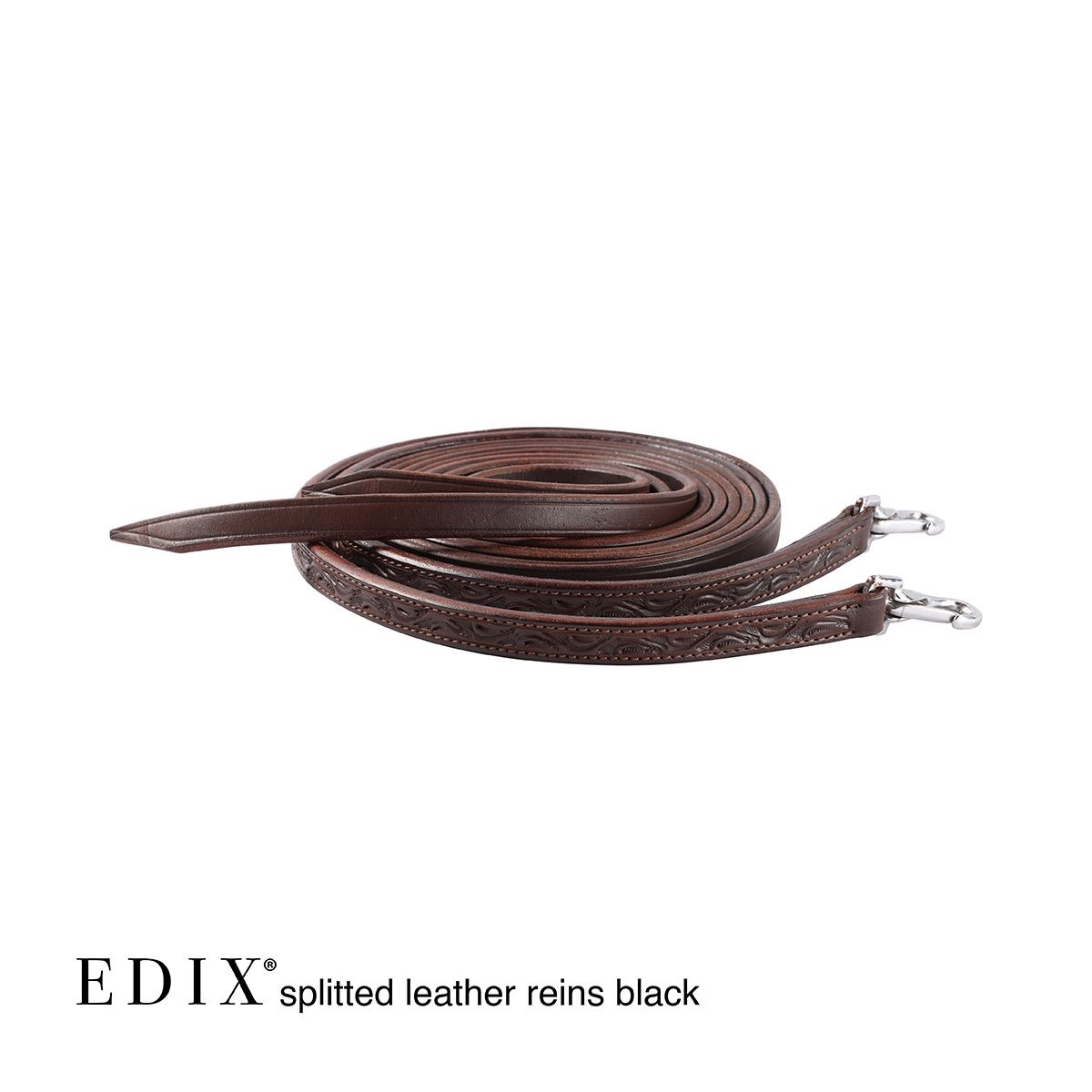 Rose Leder Western Zugel