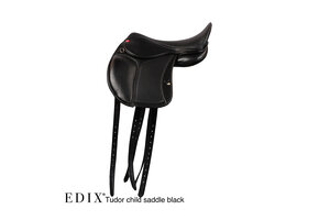 Tudor Child dressage saddle synthetic leather