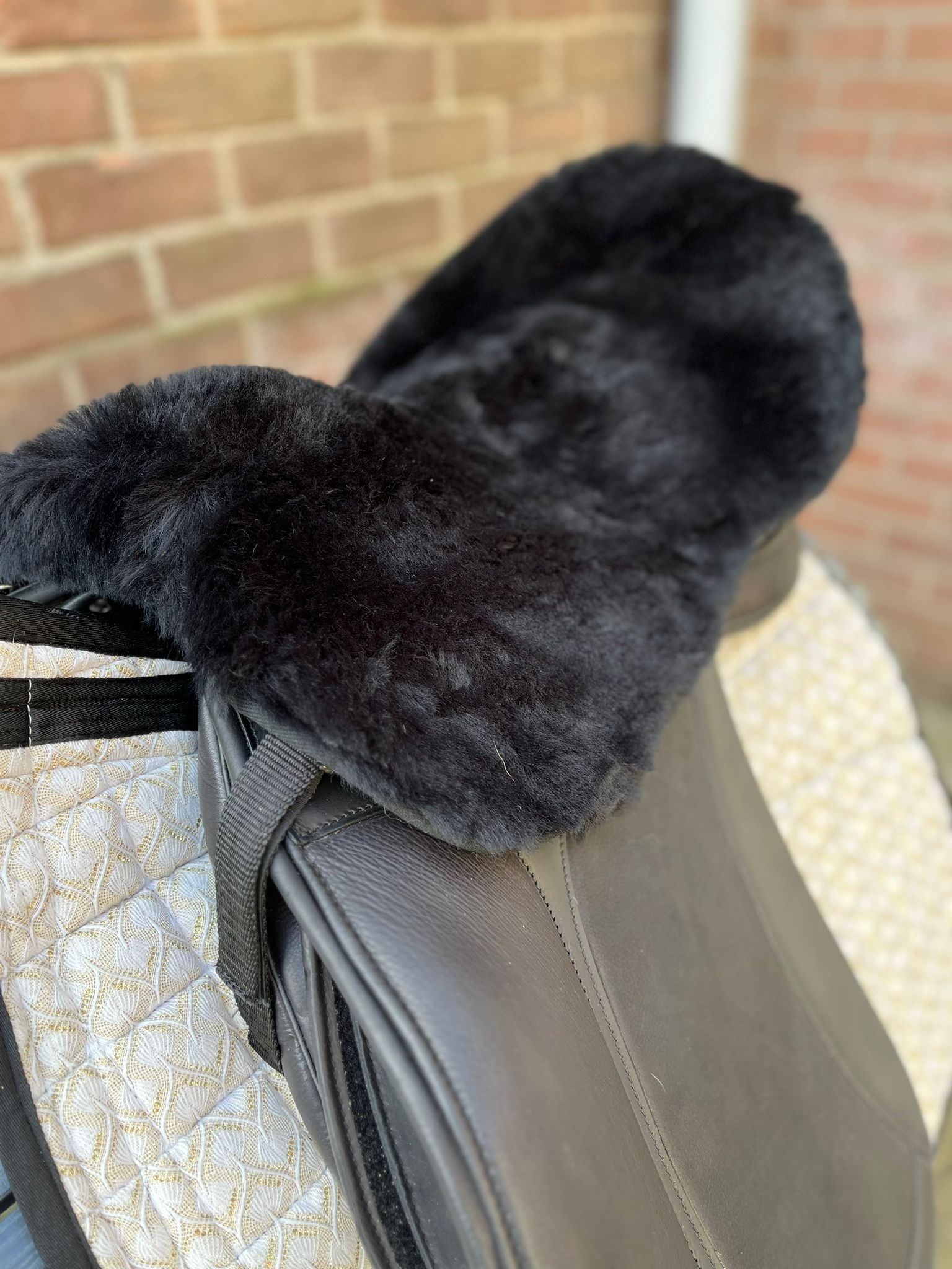English saddle fur