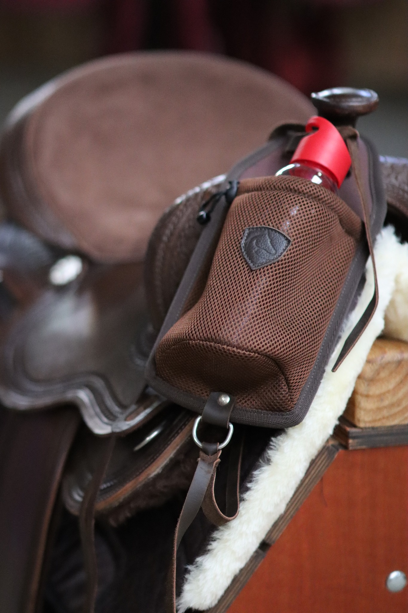 Saddle bag for water bottle