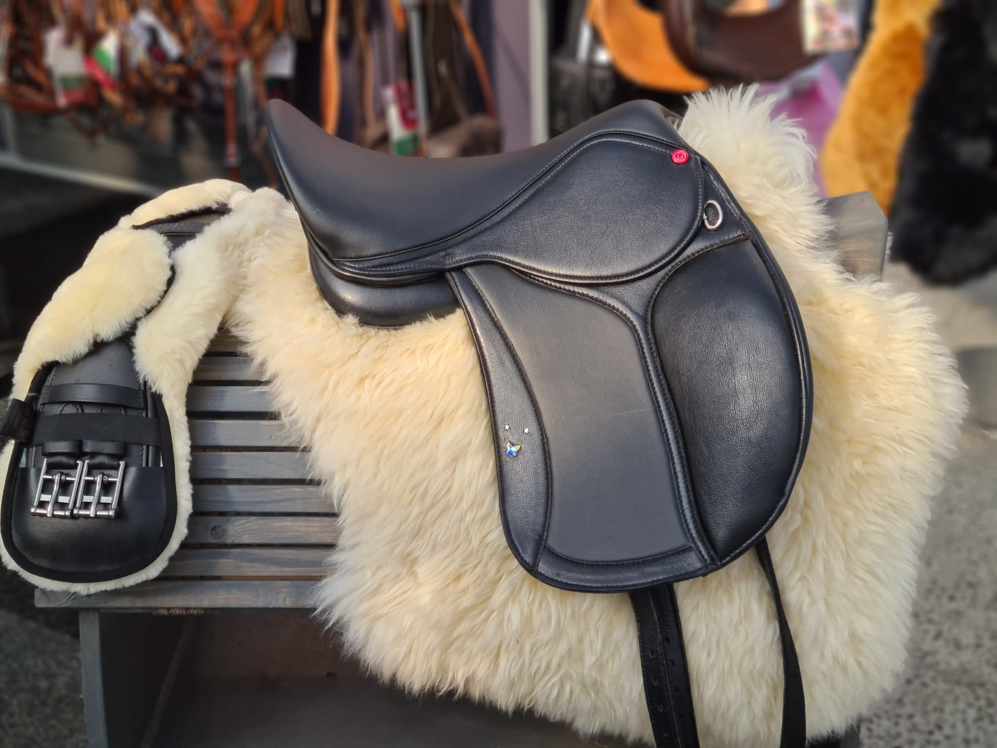 Testsattel Tudor dressage Kind 15inch