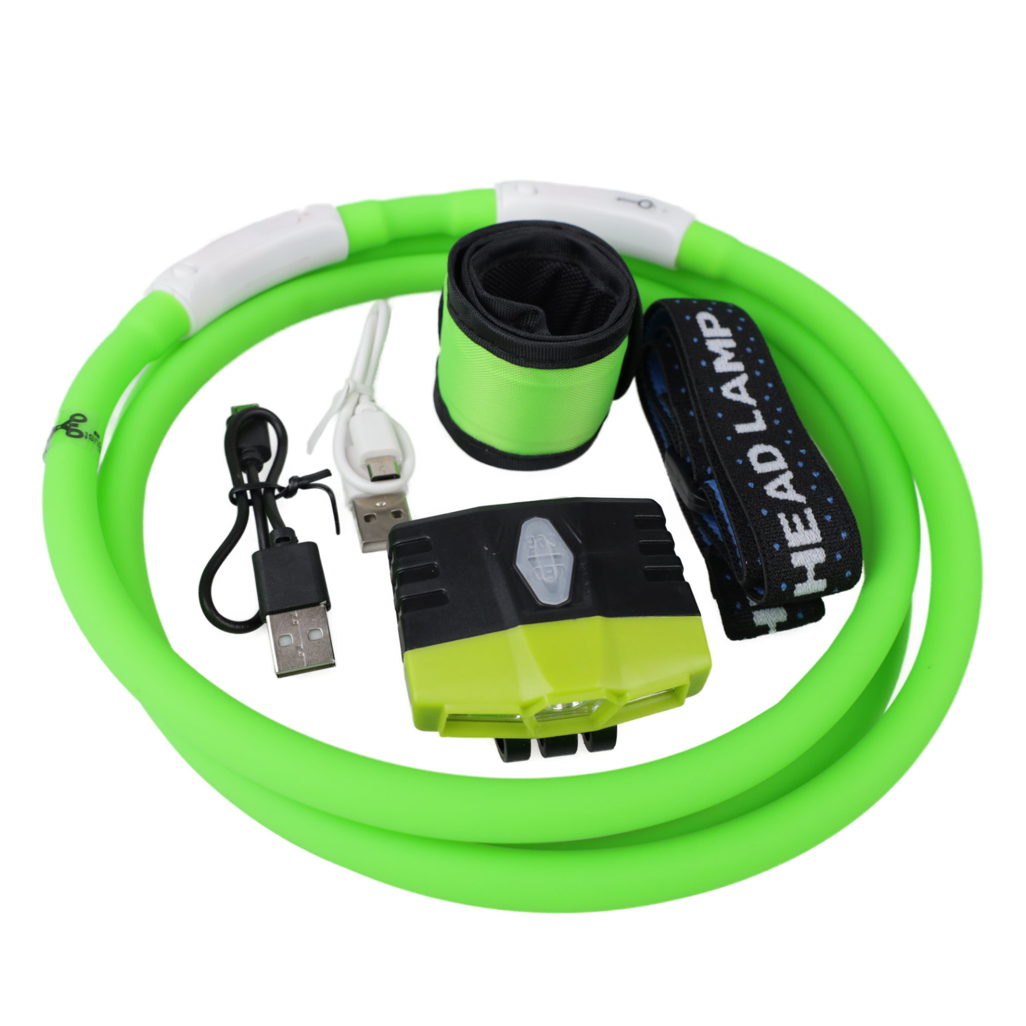 LED lighting set horse riding 3 pieces