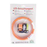 LED lighting set horse riding 3 pieces