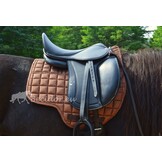 Tudor Kinder Soft Three Dressuursattel Kunstleder