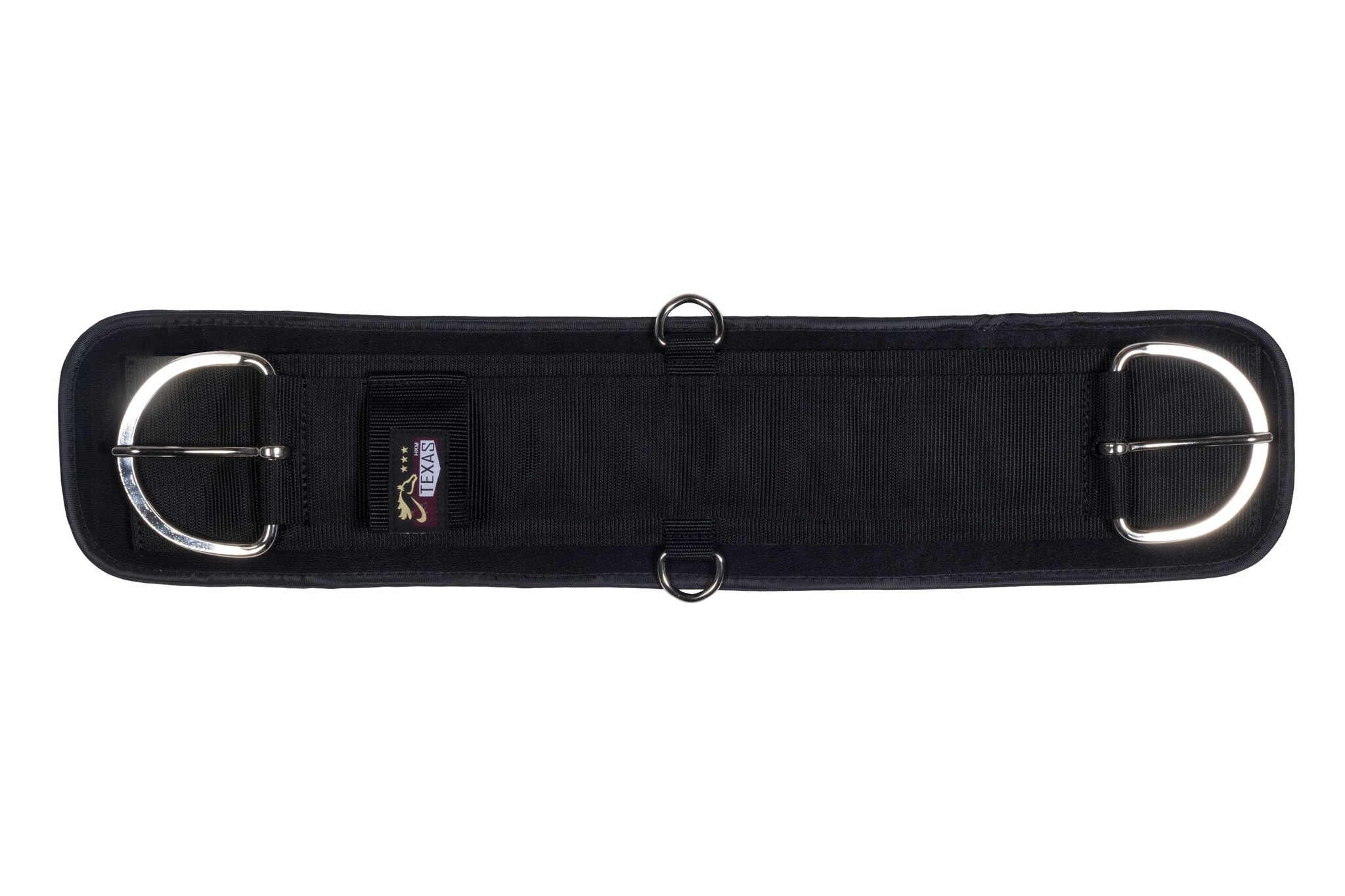 Western girth with detachable lining with Velcro