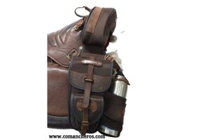 Zadeltas Trekker Engels voorzijde Cordura