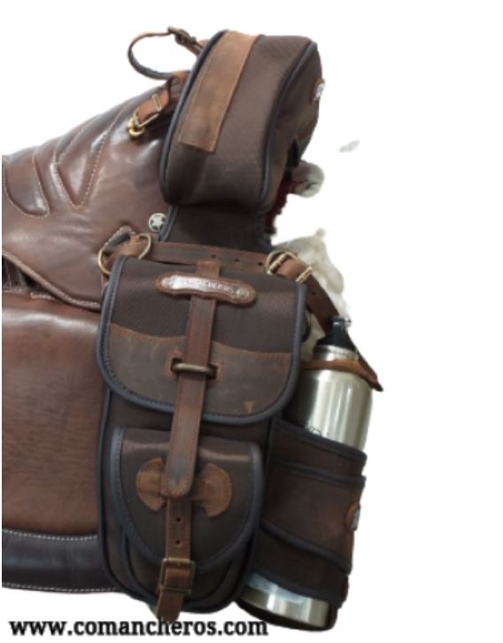 Saddle front bag Trekker English Cordura water repellent