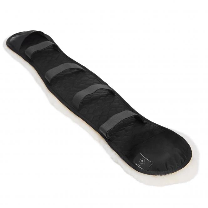 Anatomic girth cover sheepskin