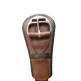 Anatomisch Gurt Western leder