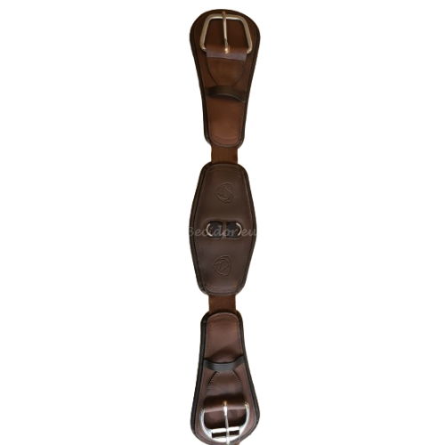 Anatomisch Gurt Western leder