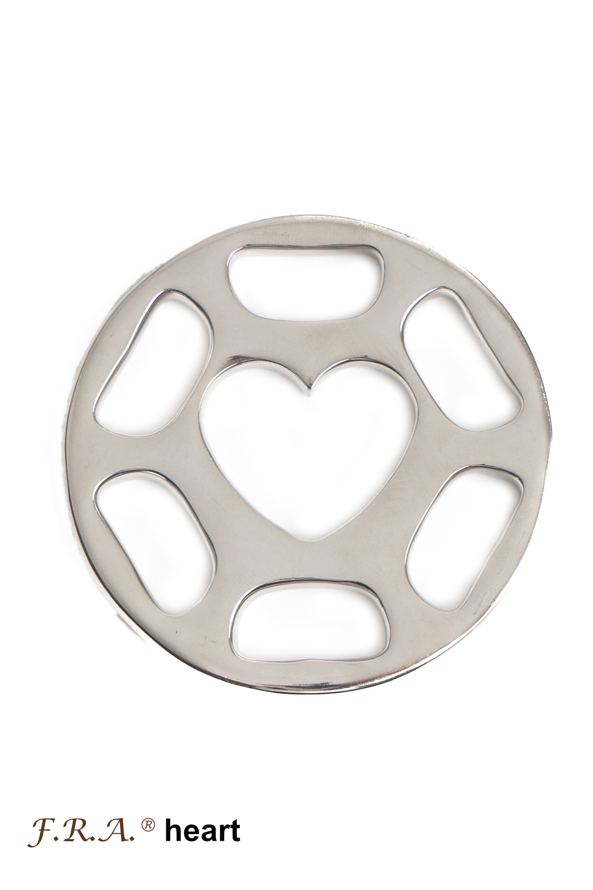 Hackamore set Herz 80mm Edelstahl