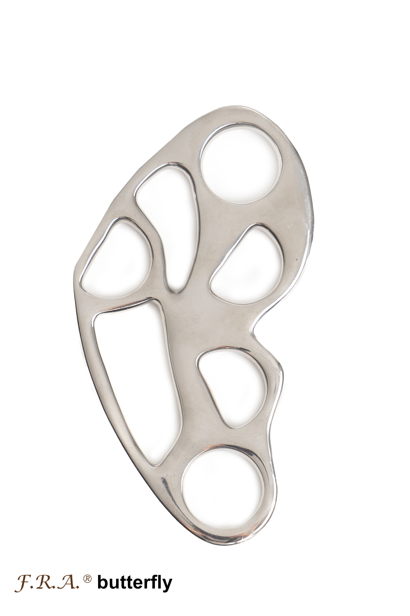 Hackamore set Butterfly 115mm Edelstahl