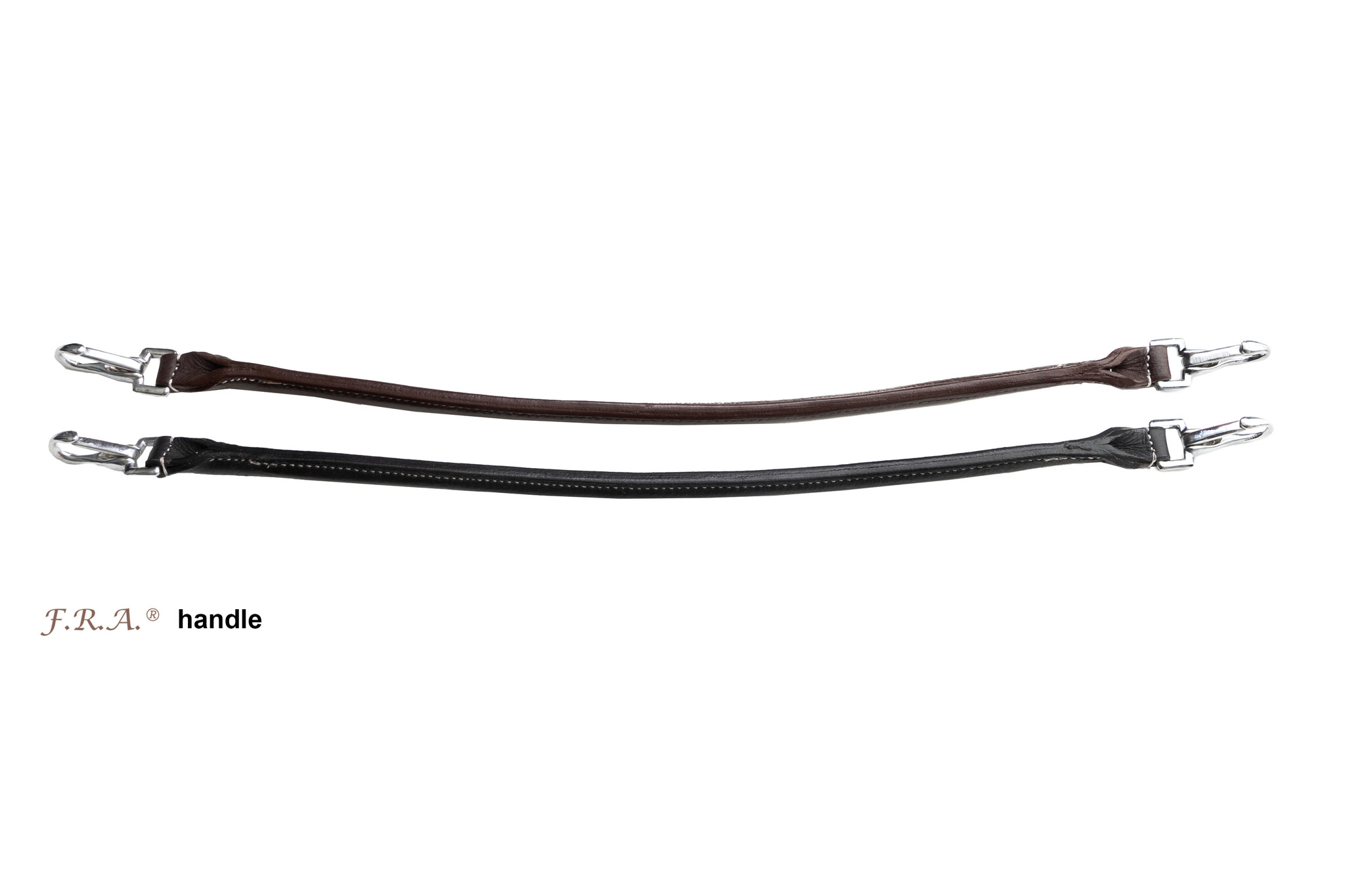 Bokriempje handvat leer