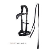 Glory sidepull bitless bridle leather