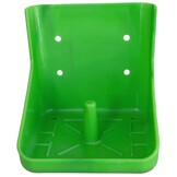 Lick block holder green plastic